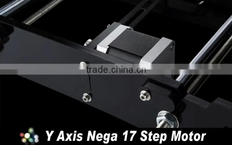 High Quality Precision Reprap Prusa i3 DIY 3d Printer kit (with 1 Roll Filament 8GB SD card,LCD)7 Material size 225*225*200mm