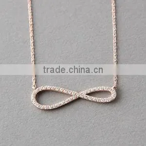 2013 New 925 Sterling Silver Infinity Necklace ,925 Silver Infinity Necklaces,925 Silver Infinity Necklaces Jewelry