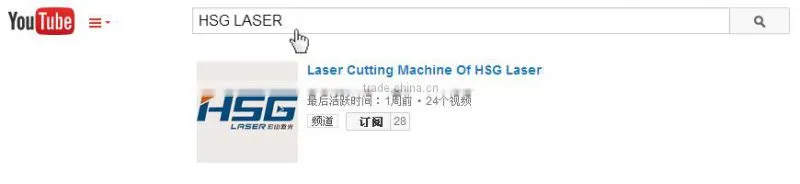 HSG Cnc Fiber Pipe Plate Laser Cutting Machine Price for 3 Meters Pipe