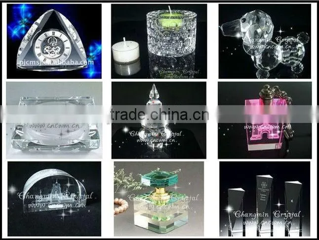 Hot Sale Crystal Business Service Trophy For Corporate Items