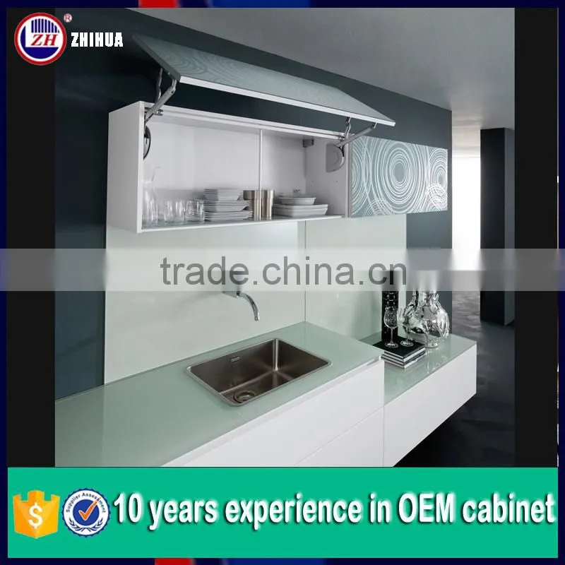 high gloss UV/acrylic kitchen cupboards modern kitchen cabinet door design china kitchen cabinet factory