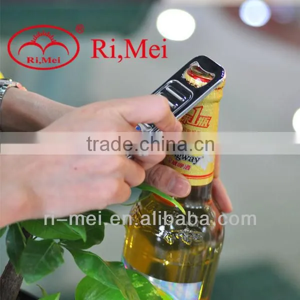 stainless steel push up beer bottle opener