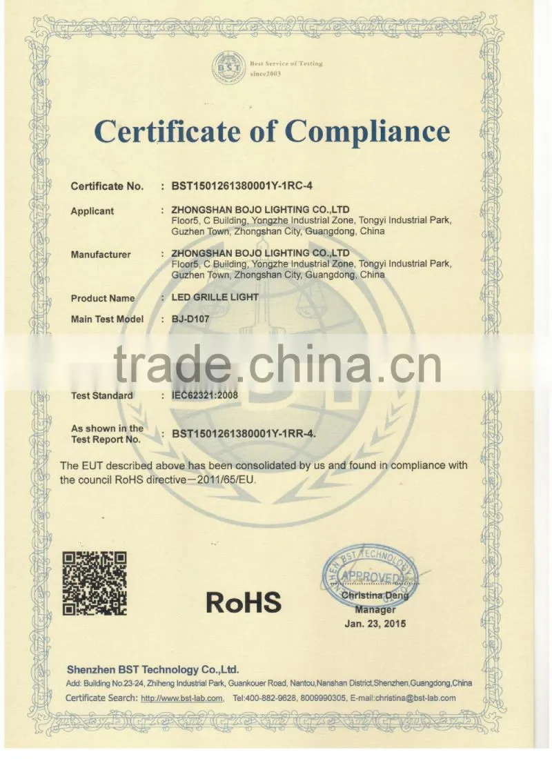 Professional Good Quality track led light
