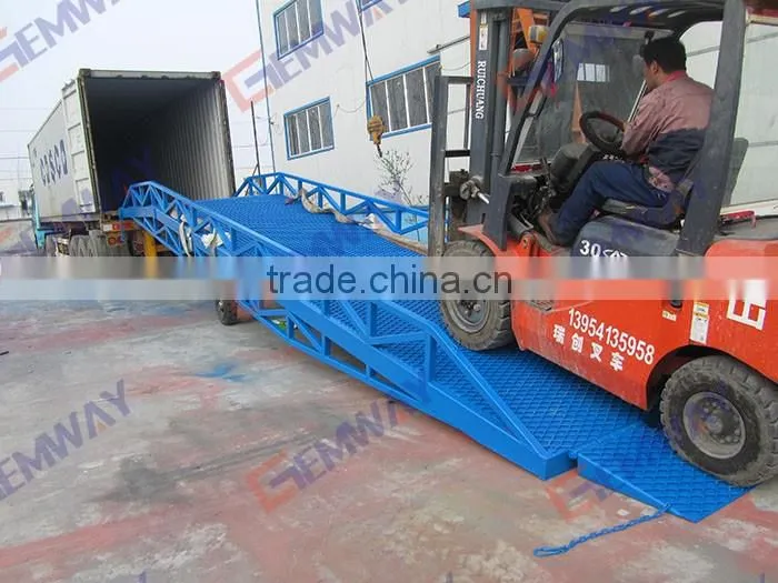 6ton 2016 Hot sale mobile used loading hydraulic dock ramp