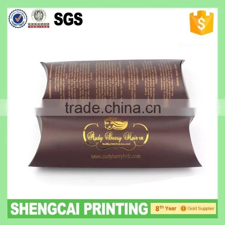 Long shape packaging box for hair extension
