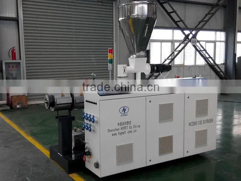 Germany Technology ZS65/132 High Output Conical Twin Screw PVC Pipe Extruder Machine