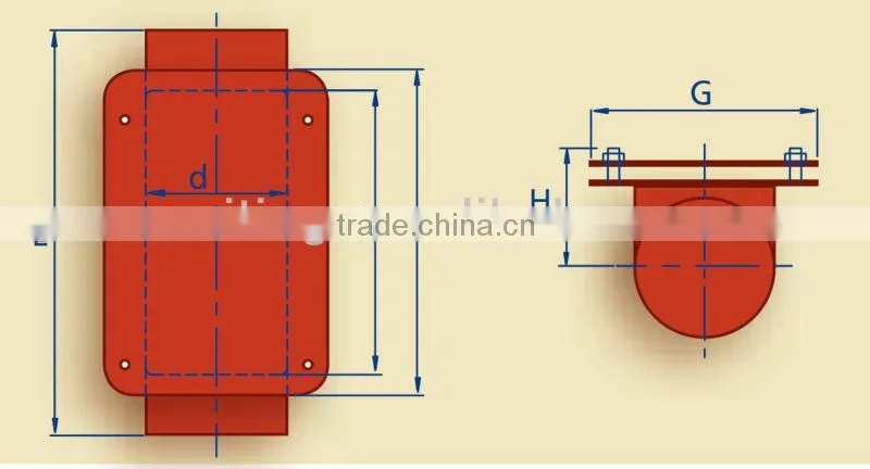 EN877 CLEANING PIPES WITH SQUARE DOOR