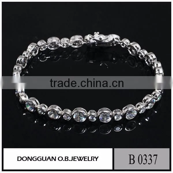 Fashion wholesale 925 sterling silver smart bracelet charms jewelry