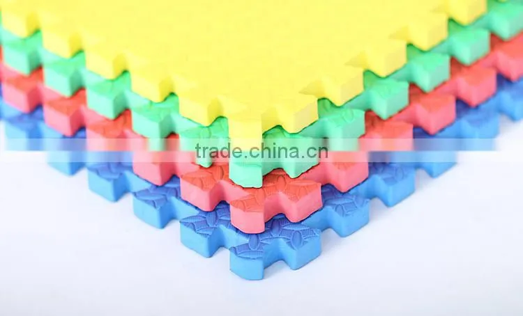 EVA gym interlock anti-slip foam mat