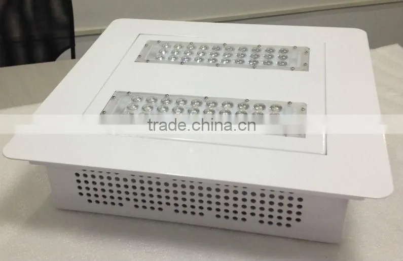 2015 hot new recessed installation LED canopy light 80W led outdoor lighting DLC UL listed passway lighting