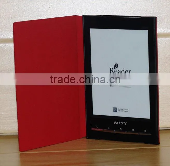 HARD SHELL SLIM BLACK LEATHER CASE COVER For SONY PRS T1 T2 +SCREEN PROTECTOR