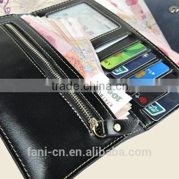 2015 wholesale fancy leather clutch purses for ladies or girls