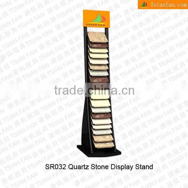 Quartzstone tiles display rack-SR032