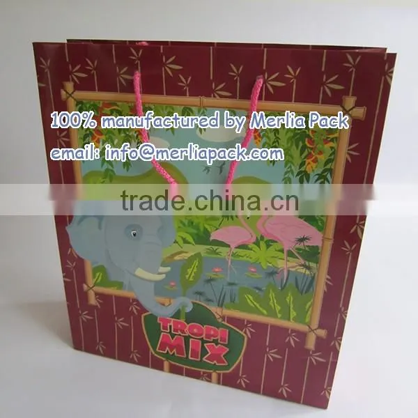 Cartoon Paper Bag Comic 3D Messenger Bag Animal Fruit Cartoon Backpack Bag