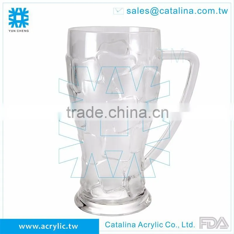 Acrylic Clear 19oz Transparent Barware Plastic Beer Cup