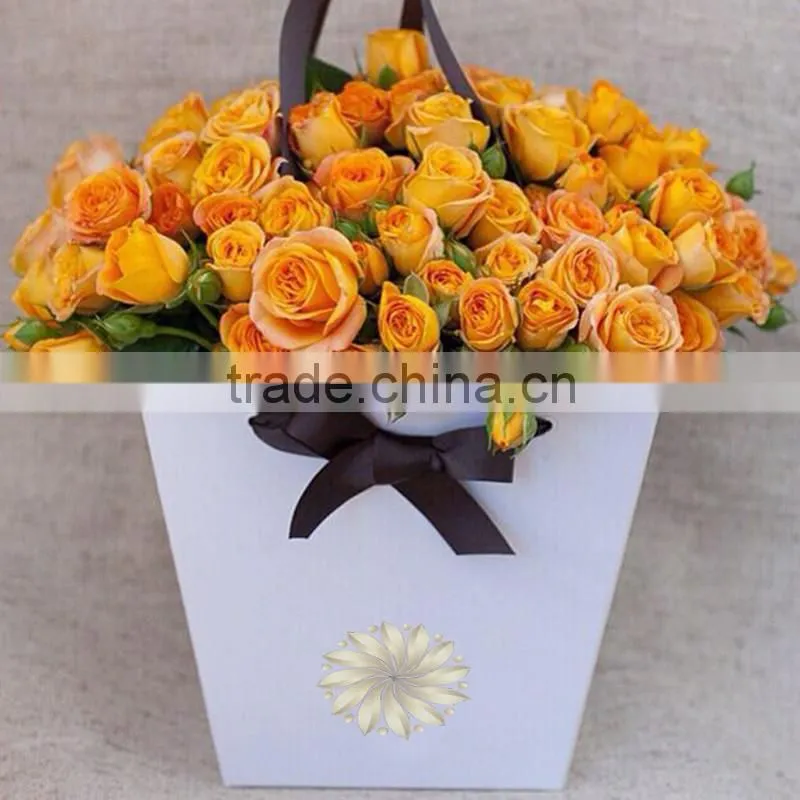 2016 BEST SELLING PACKING CUSTOMIZED FULL PRINTING CORRUGATED FANCY BOX FOR SHIPPING FLOWER DELIVERY BOX