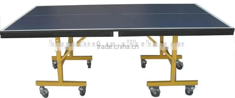Factory Promotion 1.8m Movable mini table tennis table with 16mm table board