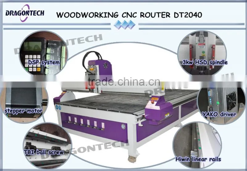 DT2040 woodworking cnc router, 2040 wood machine