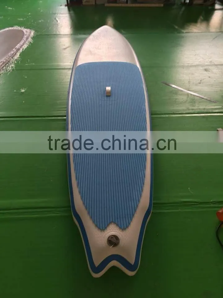 HIYER Fishing board Inflatable standup paddle board surfboard 9'/10'/11' with glowing LED light
