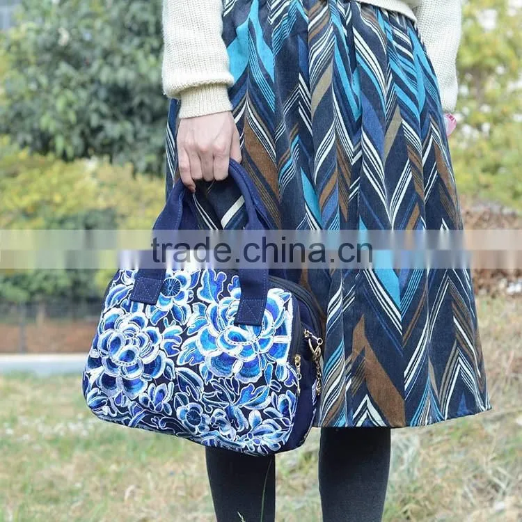 Factory travel bags embroidery messenger bag&handbag camera messenger bag