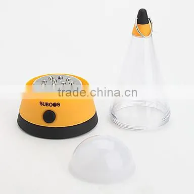 hot sale 12 led portable camping lantern