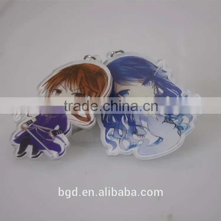 Custom souvenir anime keychain buckles