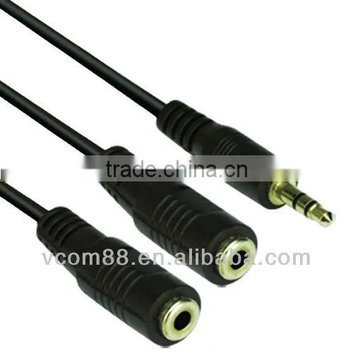 3.5 STM to 3.5STF audio and vedio Cable