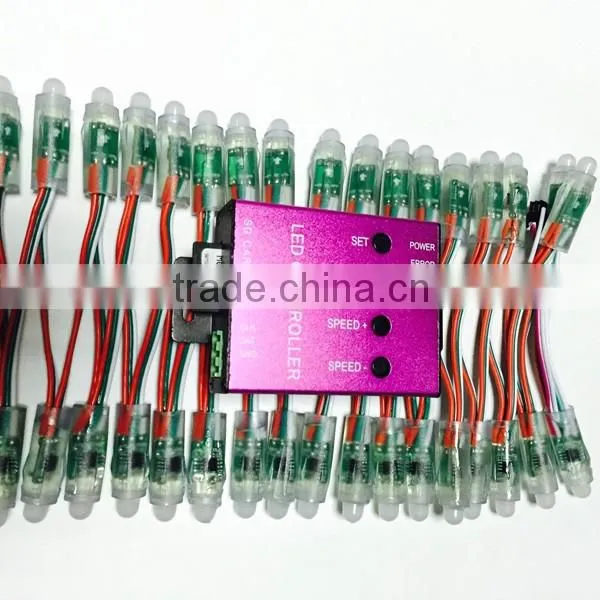 addressable full color dc5v 8mm led pixel light factory price