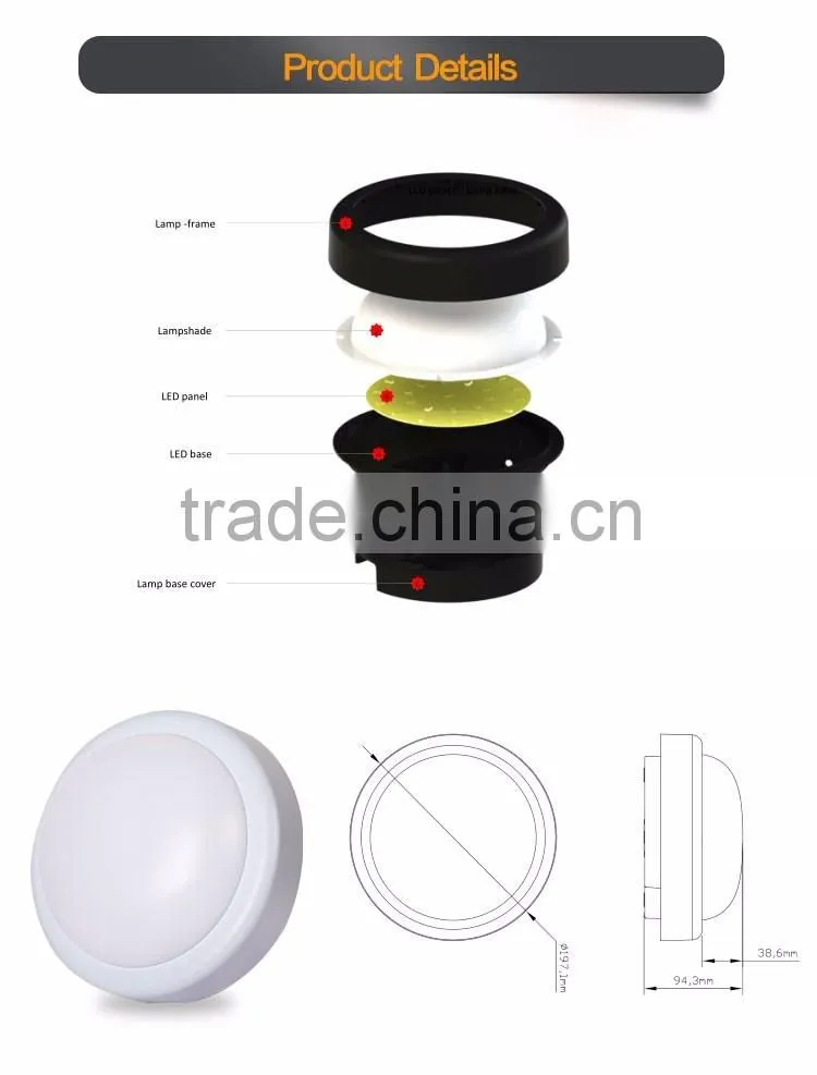 buy cheap sell high 10W 14W 18W LED Round Bulkhead Lamp