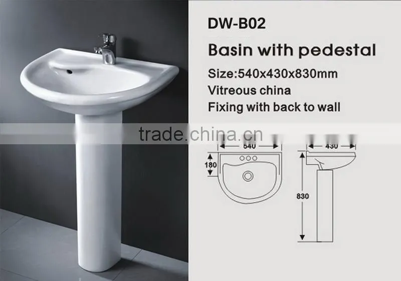 STOCK!!!Ceramics Simple Cheap Portable Wash Basin DW-B24