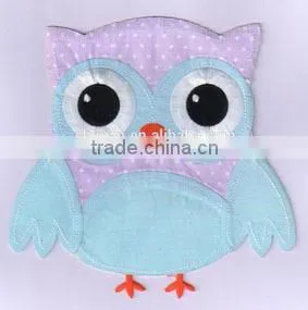 pretty applique embroidered patch