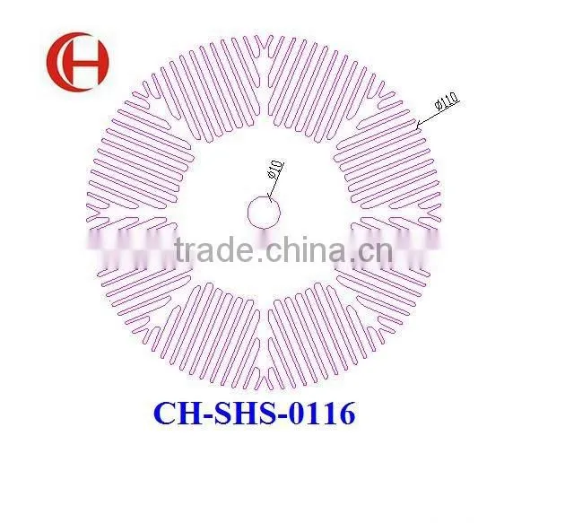 2014 New products LED light round Aluminum heat sink