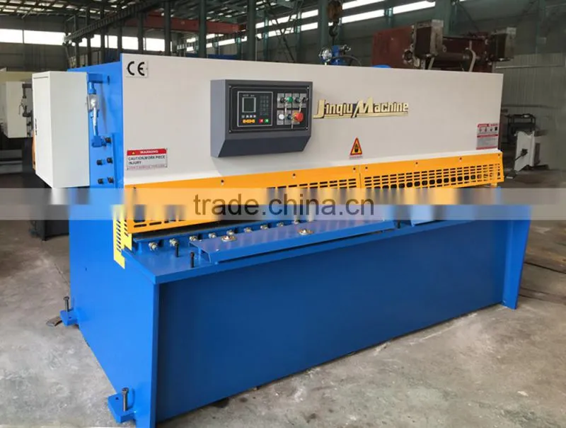 2016 new design cnc hydraulic guillotine shearing machine