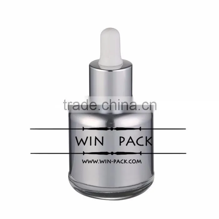 WY8428 UV coating dropper glass bottle, 40ml glass dropper bottle