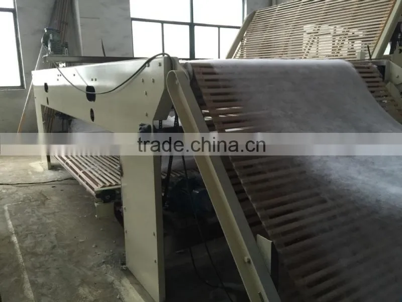 Thermo Bonded Wadding Production Line, glue free wadding machine, wadding plant
