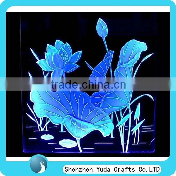 LED engraving acrylic sign, led blinking sign, plexiglass sign Led display