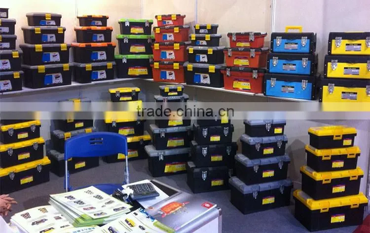 Custom color muti functional empty storage stainless steel tool box