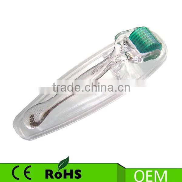 microneedle roller skin care therapy
