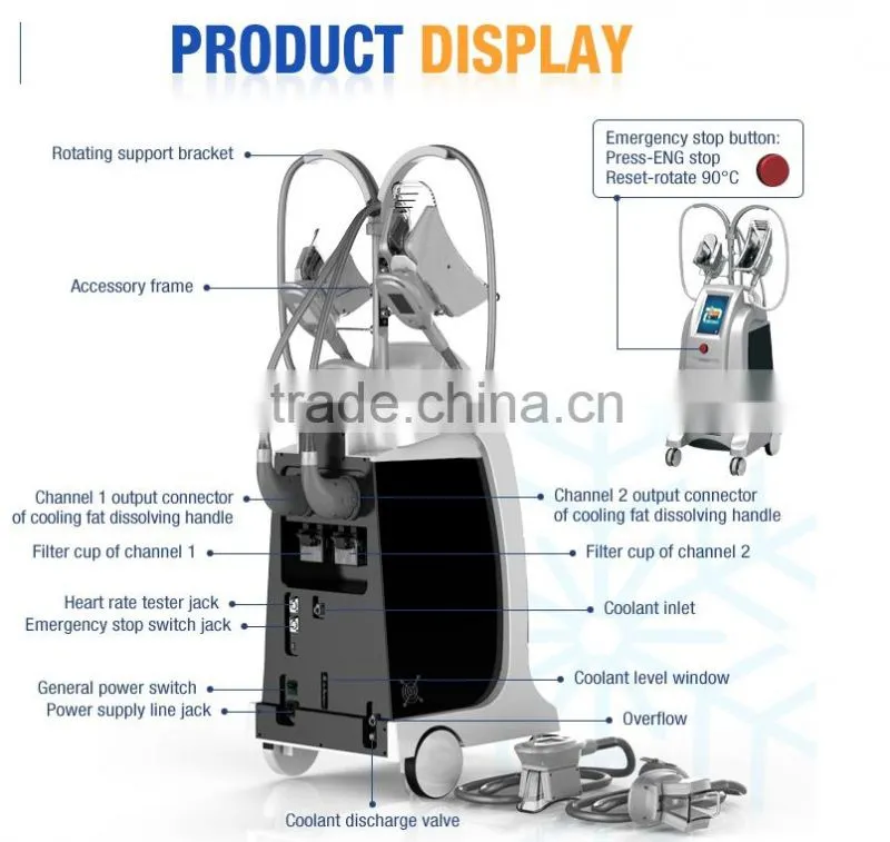 MY-88 Hot Sell Freeze Fat Beauty Machine smliming weight loss Machine