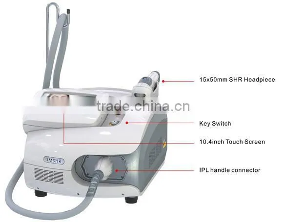 Good quality new technology fast permanent ipl shr hair removal machine