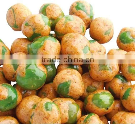 BBQ flavor coated marrowfat green peas BRC