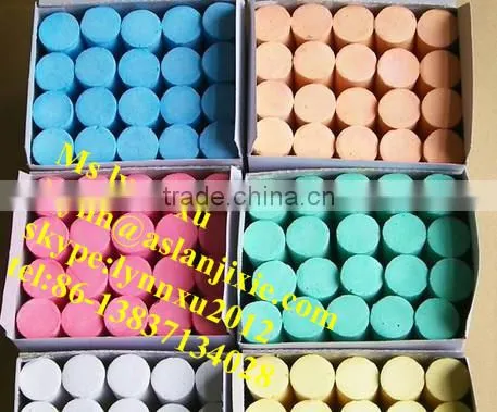 color chalk pieces forming machine /dustless school chalk making machine
