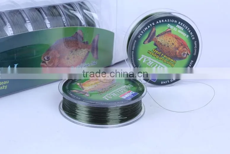 2016 New style fashion design nylon monofilament fishing line
