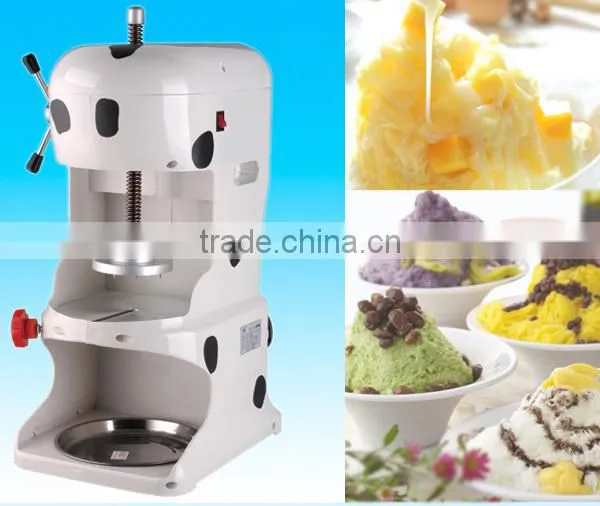 Shaved ice shavers for commercial
