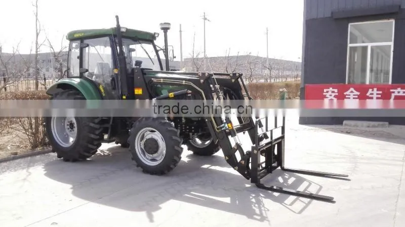 120HP, 130HP 4x4 big tractor with 4in1 front end loader, 4in1 FEL, slasher mower etc.