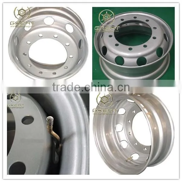 Made in China of truck tubeless rim in 10 stud truck rims