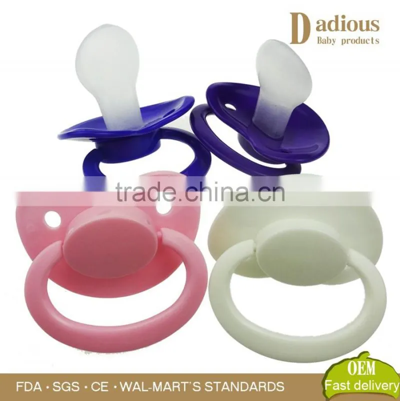 2016 recommended Large Funny Silicone Adult Baby Pacifier new color come in
