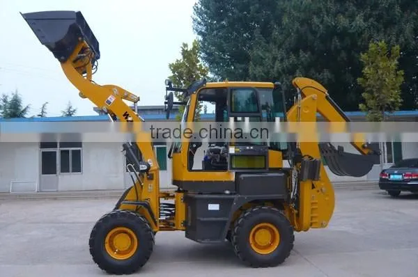 Original manufacturer WZ45-16 bucket backhoe with hydraulic pilot joystick