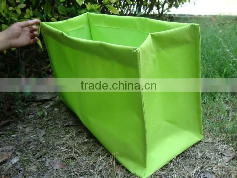 cheap pp garden bag with printing heavy storage pp bag