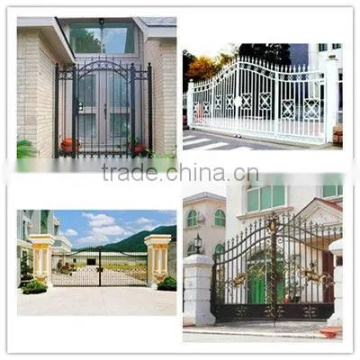 Reliable double wrought iron gates